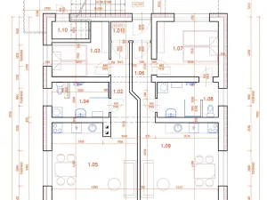 Pronájem bytu 2+kk, Zlín, Štefánikova, 50 m2
