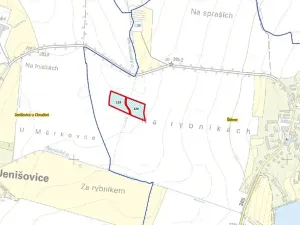 Prodej podílu pole, Jenišovice, 1656 m2