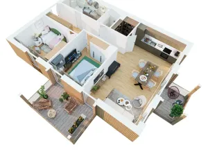 Prodej apartmánu, Bad Mitterndorf, Rakousko, Kulmhofweg, 71 m2