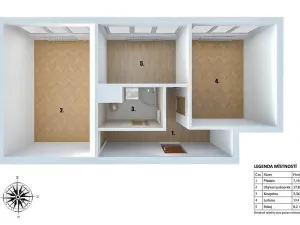Prodej bytu 3+kk, Nymburk, Ivana Olbrachta, 51 m2