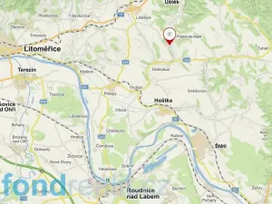 Prodej pozemku, Úštěk, 1200 m2