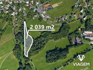 Prodej podílu zahrady, Železný Brod, 2553 m2