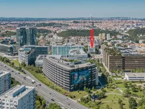 Pronájem kanceláře, Praha - Michle, Jemnická, 422 m2