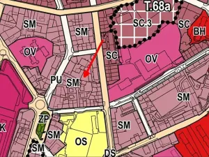 Prodej komerčního pozemku, Cheb, Valdštejnova, 466 m2
