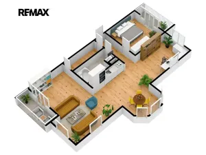 Pronájem bytu 2+kk, Vestec, Ve Stromkách, 106 m2