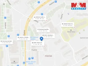 Pronájem bytu 1+1, Chomutov, Písečná, 35 m2