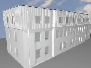 Prodej kanceláře, Praha - Letňany, Beranových, 1190 m2
