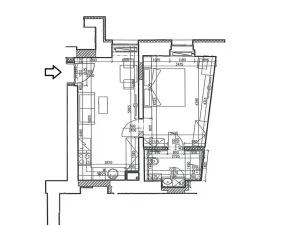 Pronájem bytu 1+1, Praha - Žižkov, Řehořova, 36 m2