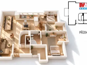 Prodej bytu 4+kk, Luhačovice, Masarykova, 180 m2