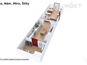 Prodej podílu restaurace, Štíty, nám. Míru, 59 m2
