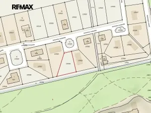 Pronájem zahrady, Slaný, 800 m2