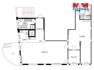 Pronájem komerční nemovitosti, Zdiby - Přemyšlení, U Továrny, 175 m2