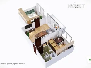 Pronájem bytu 2+1, Lukavice, 44 m2