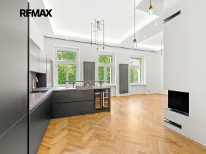 Prodej bytu 3+kk, Praha - Karlín, Peckova, 116 m2