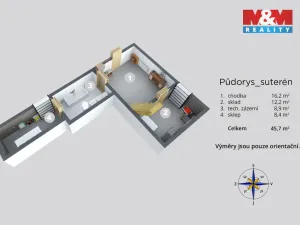 Prodej rodinného domu, Dubí - Bystřice, Horská, 175 m2