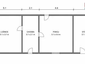 Prodej rodinného domu, Petroupim, 110 m2