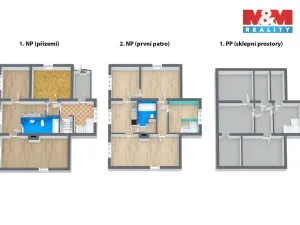 Prodej rodinného domu, Teplá - Kladruby, 180 m2