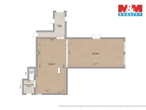 Pronájem obchodního prostoru, Praha - Nusle, Bohuslava ze Švamberka, 65 m2
