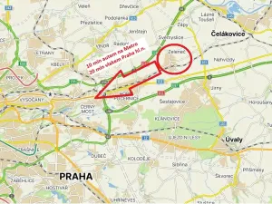 Prodej bytu 1+kk, Zeleneč, Čsl. armády, 37 m2