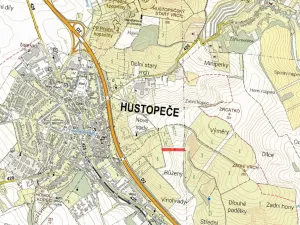 Prodej pole, Hustopeče, 5091 m2