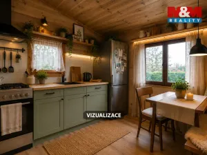 Prodej chaty, Hradištko - Pikovice, Na Mezi, 28 m2