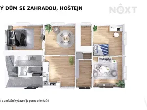 Prodej rodinného domu, Hoštejn, 107 m2