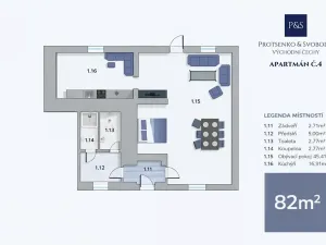 Prodej apartmánu, Prosečné, 349 m2