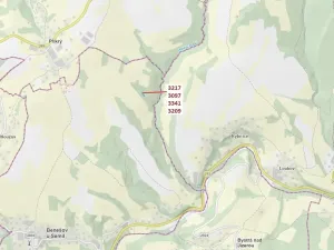 Dražba lesa, Benešov u Semil, 1649 m2