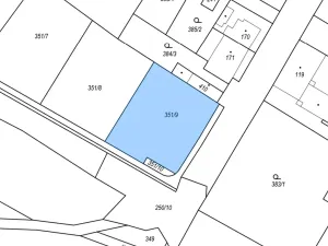 Prodej pozemku pro bydlení, Cvrčovice, Polní, 831 m2