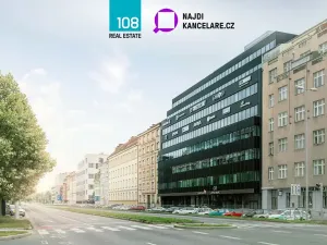 Pronájem kanceláře, Praha - Karlín, Sokolovská, 635 m2
