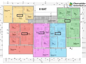Prodej bytu 2+kk, Povljana, Chorvatsko, 44 m2