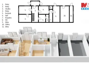 Prodej chalupy, Stachy - Úbislav, 93 m2