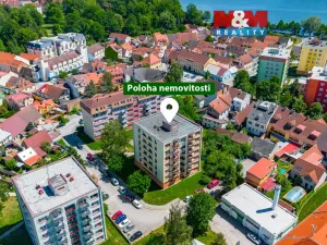 Prodej bytu 3+1, Třeboň, Vrchlického, 70 m2