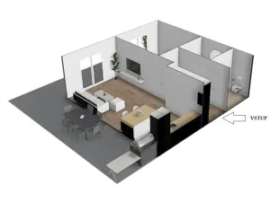 Pronájem bytu 2+kk, Brno, Kollárova, 85 m2