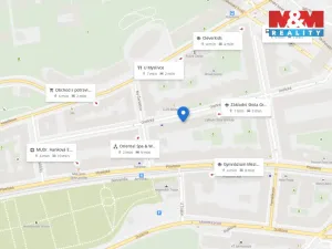 Prodej bytu 2+kk, Praha - Smíchov, Grafická, 43 m2
