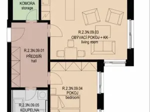 Pronájem bytu 2+kk, Praha - Žižkov, Dagmar Burešové, 65 m2