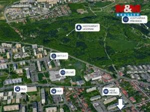 Pronájem bytu 3+1, Praha - Háje, Boháčova, 72 m2