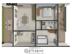 Prodej rodinného domu, Tertenia, Itálie, 76 m2