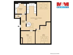 Prodej bytu 3+kk, Brno - Ponava, Klusáčkova, 95 m2