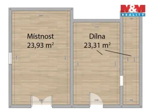 Prodej rodinného domu, Spálené Poříčí, Plzeňská, 68 m2