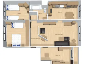 Prodej bytu 4+1, Česká Lípa, Kunratická, 94 m2