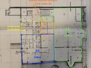 Pronájem obchodního prostoru, Český Krumlov, Urbinská, 320 m2