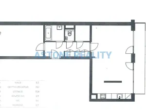Pronájem bytu 2+kk, Praha - Vršovice, Košická, 69 m2