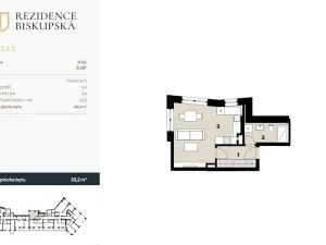 Prodej bytu 1+kk, Ostrava - Moravská Ostrava, Biskupská, 61 m2