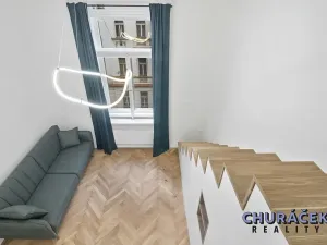 Pronájem bytu 1+kk, Praha - Nusle, Oldřichova, 20 m2
