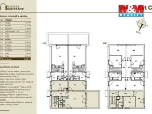 Prodej atypického bytu, Mokré Lazce, Generála Vlachého, 126 m2