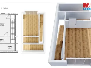 Pronájem bytu 2+kk, Letohrad, Úzká, 63 m2