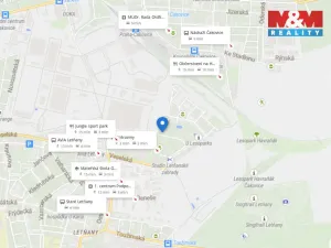 Pronájem garáže, Praha - Letňany, Hlučkova, 21 m2