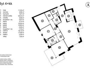 Prodej bytu 4+kk, Praha - Smíchov, Holečkova, 134 m2