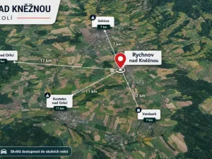 Prodej bytu 3+1, Rychnov nad Kněžnou, Na Trávníku, 65 m2